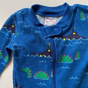 Hanna Andersson Sleeper - Loch Ness Chase (3-6 months)